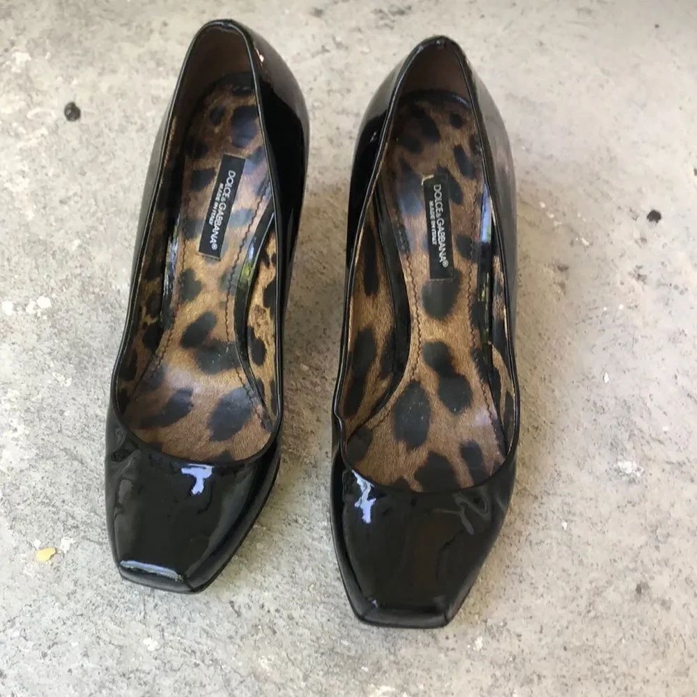 Dolce & Gabbana patent leather heels